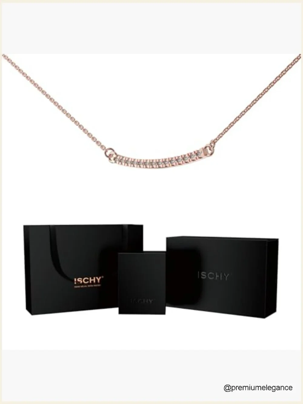 Sparkling Zircon Horizontal Bar Necklace, Minimalist Pendant, Adjustable 18